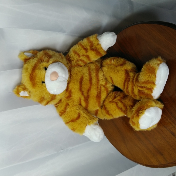 BuildABear Toys Authentic Build A Bear Orange Cat Poshmark